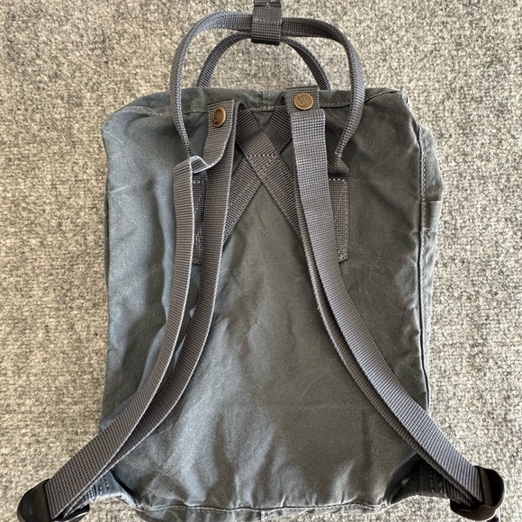 Fjallraven Kanken Mini Backpack #23561 Navy Blue - Picture 8 of 8